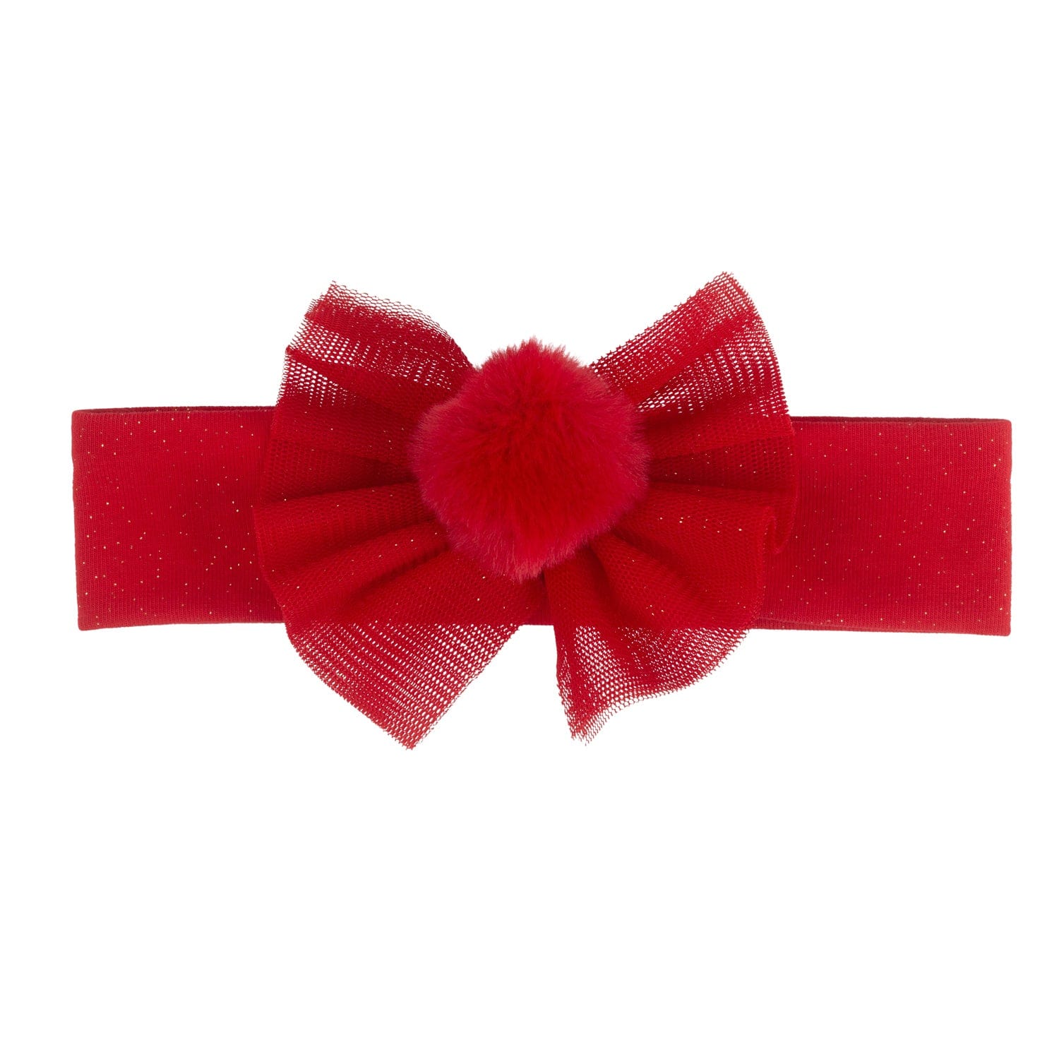 Little A AW24 Hallie Pom Pom Print Headband