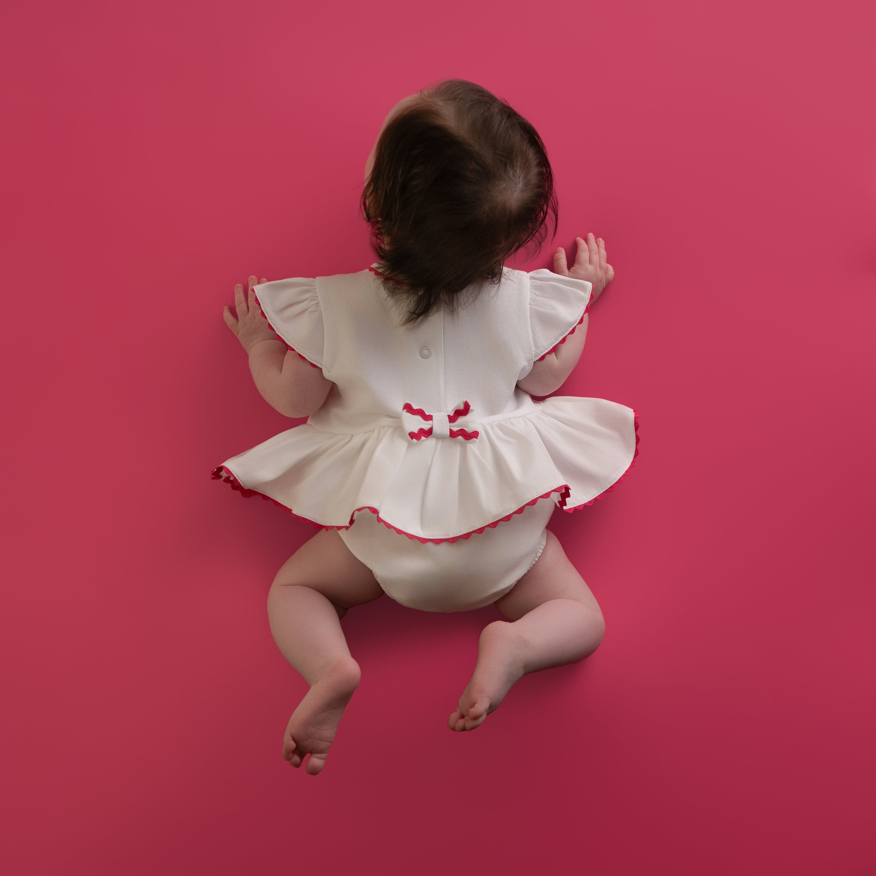 Little A Peggy Cherry Romper