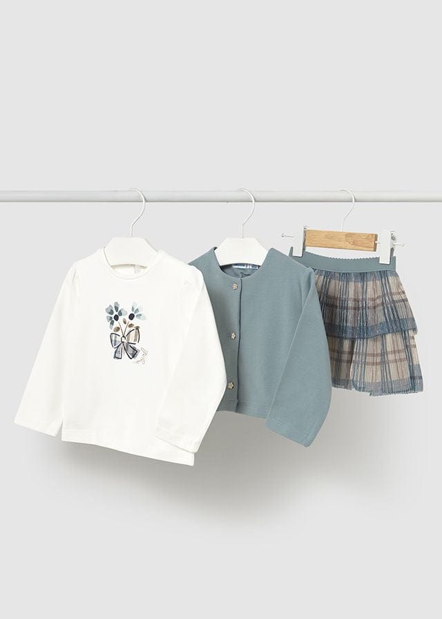Mayoral Three Piece Skirt Set