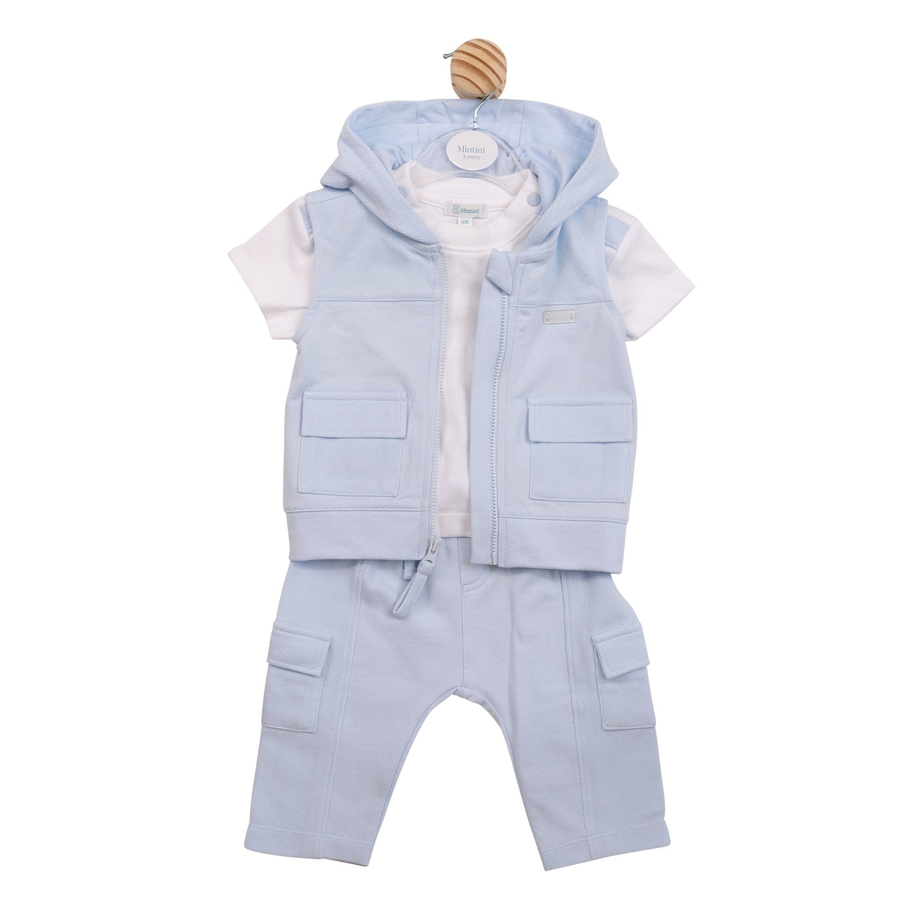 Mintini Top, Trouser And Gilet