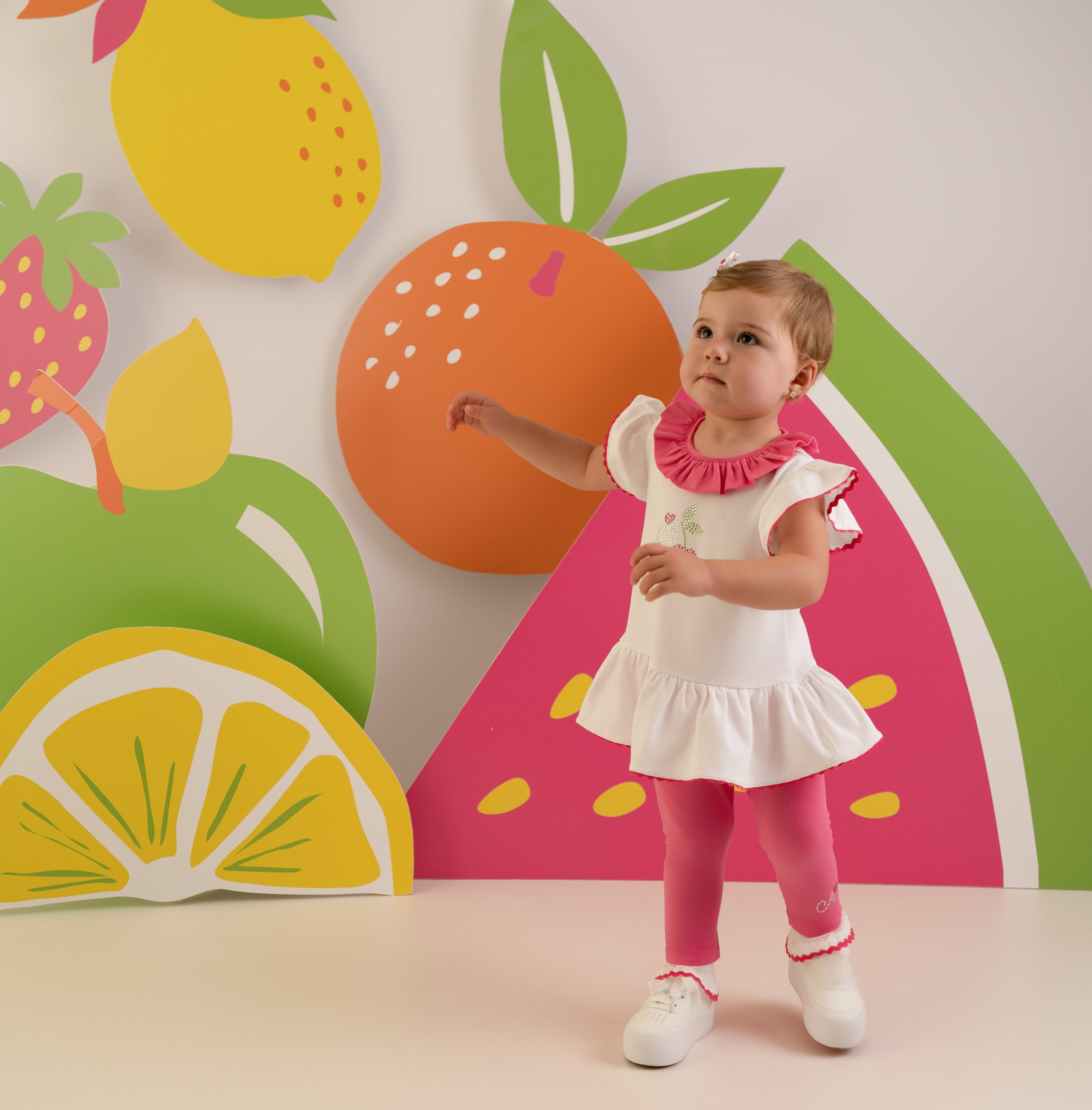 Little A Phoebe Cherry Legging Set