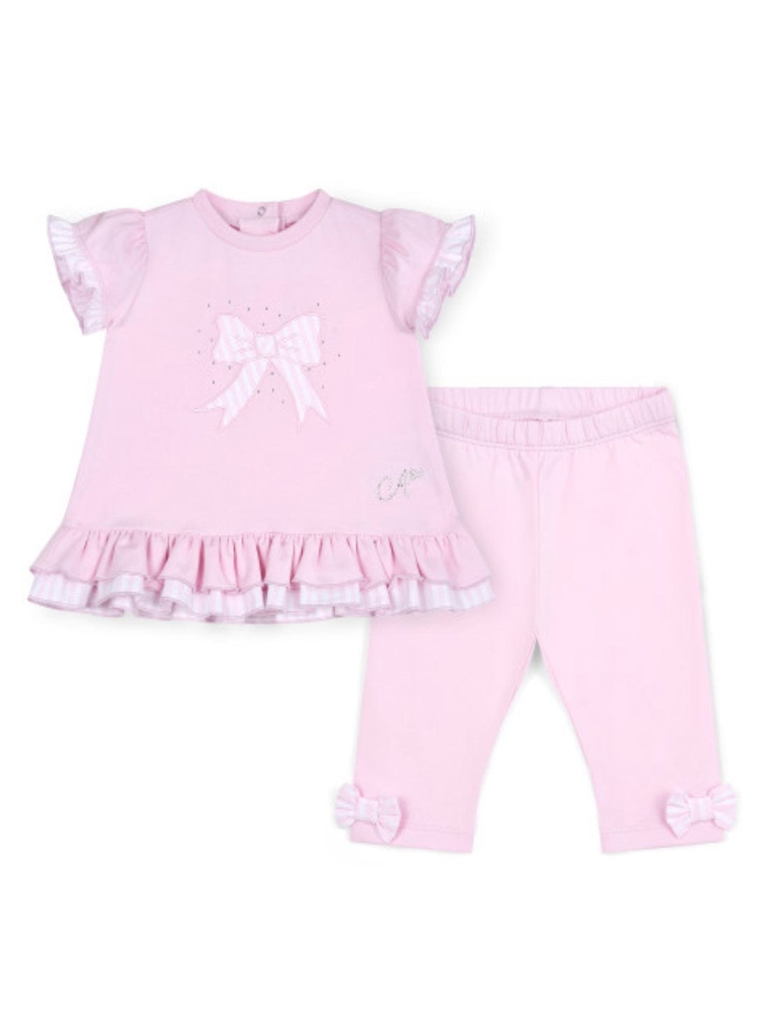 Little A Amber Bow Legging Set