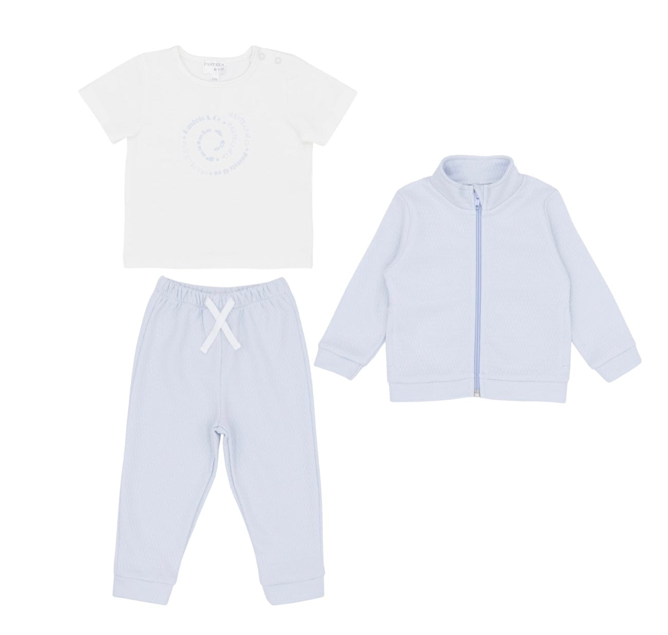 Pastels & Co Three Piece Set with Bomber Jacket - Warwick