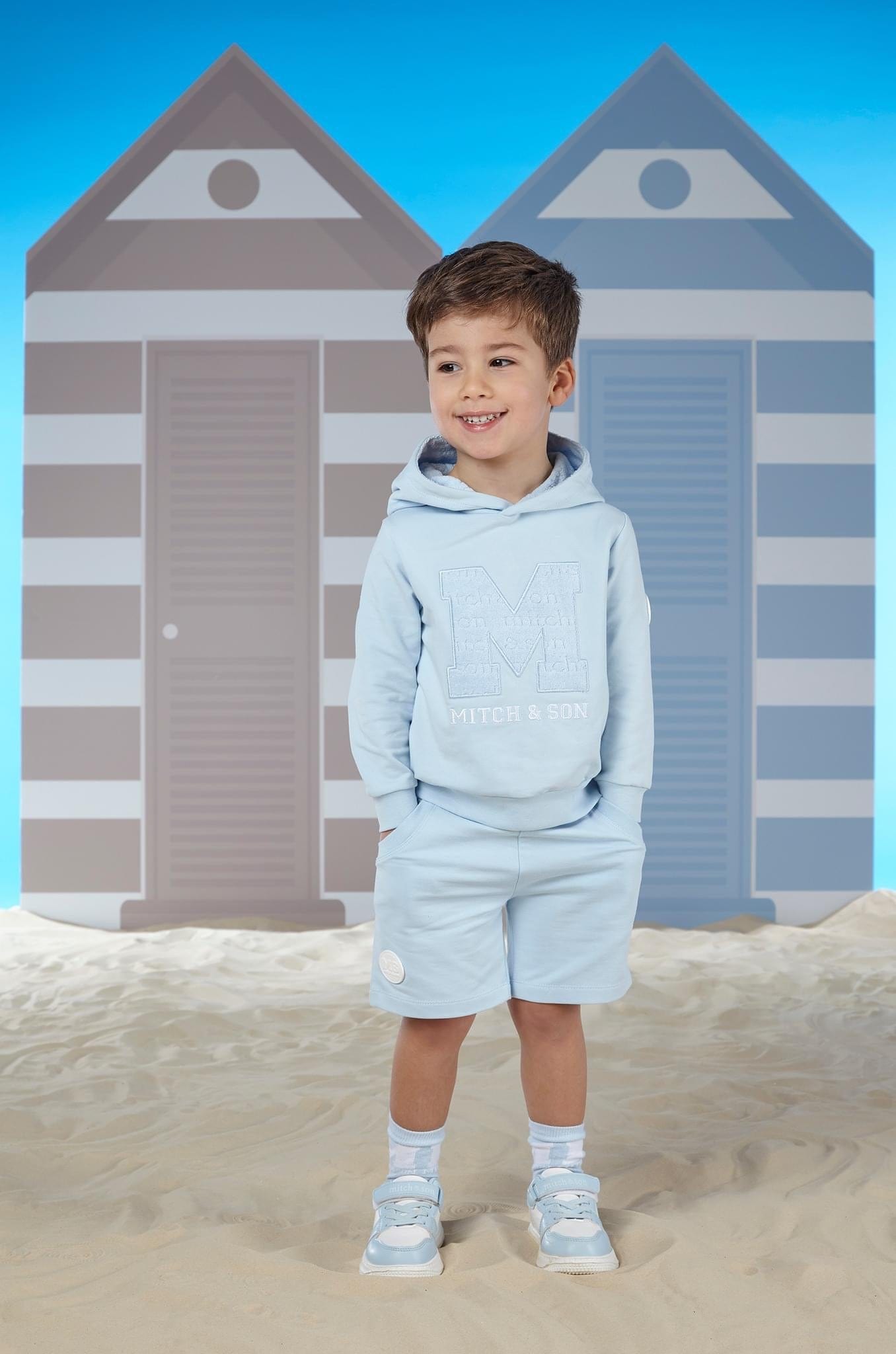 Mitch & Son Hooded Shorts Set - Tommy