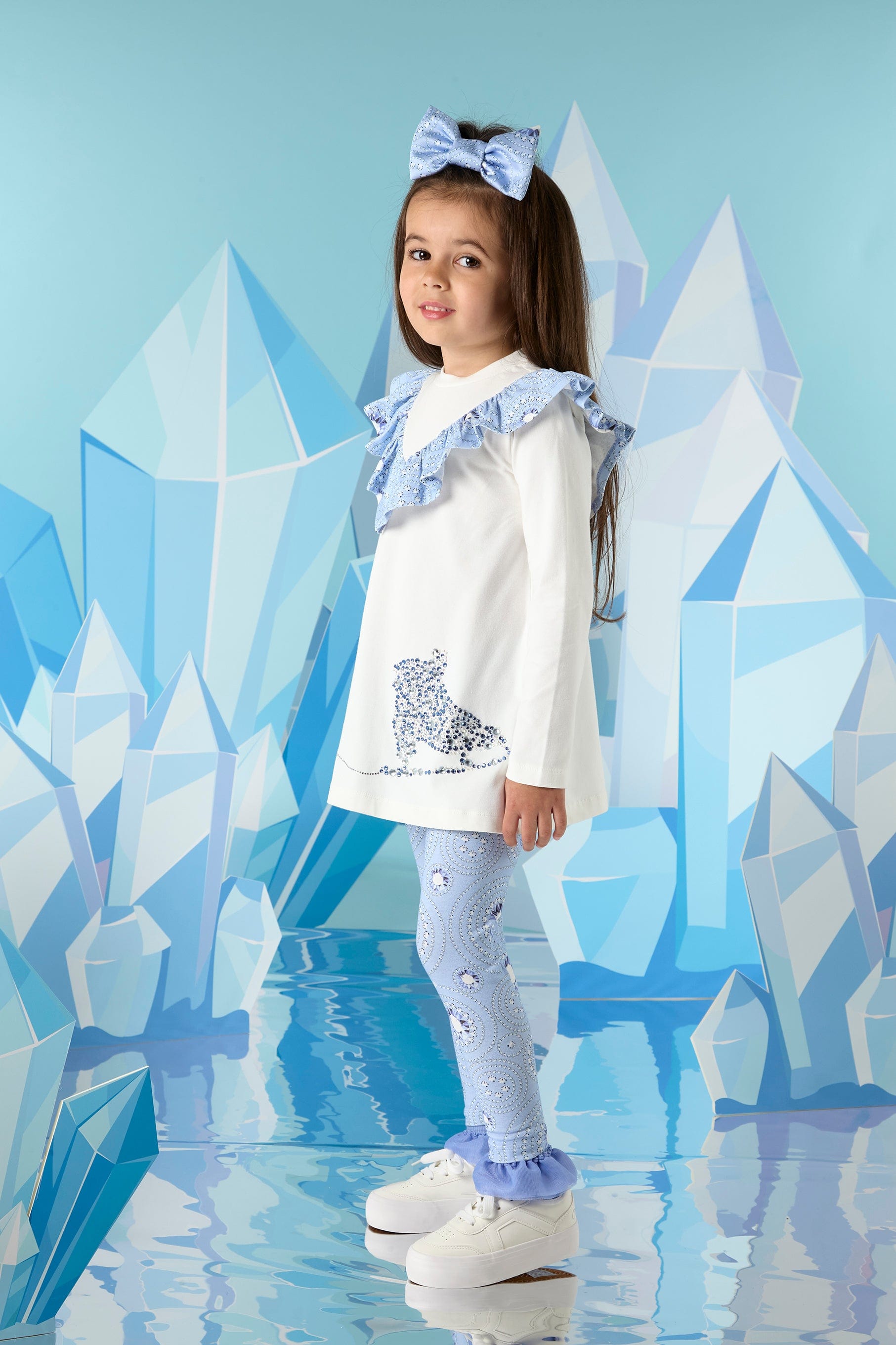 A Dee AW24 Pearl Ice Skate Legging Set