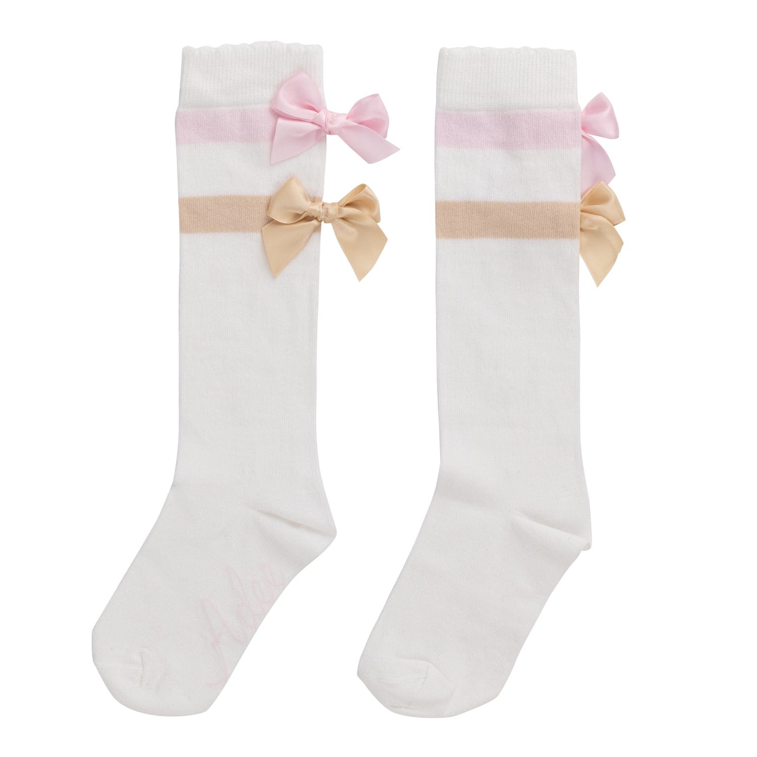 A Dee AW24 Sissy Bow Knee High Sock